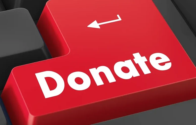 Donate button